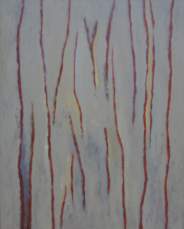 Dráhy osudu, 2011, 100x80 cm, akryl, plátno
