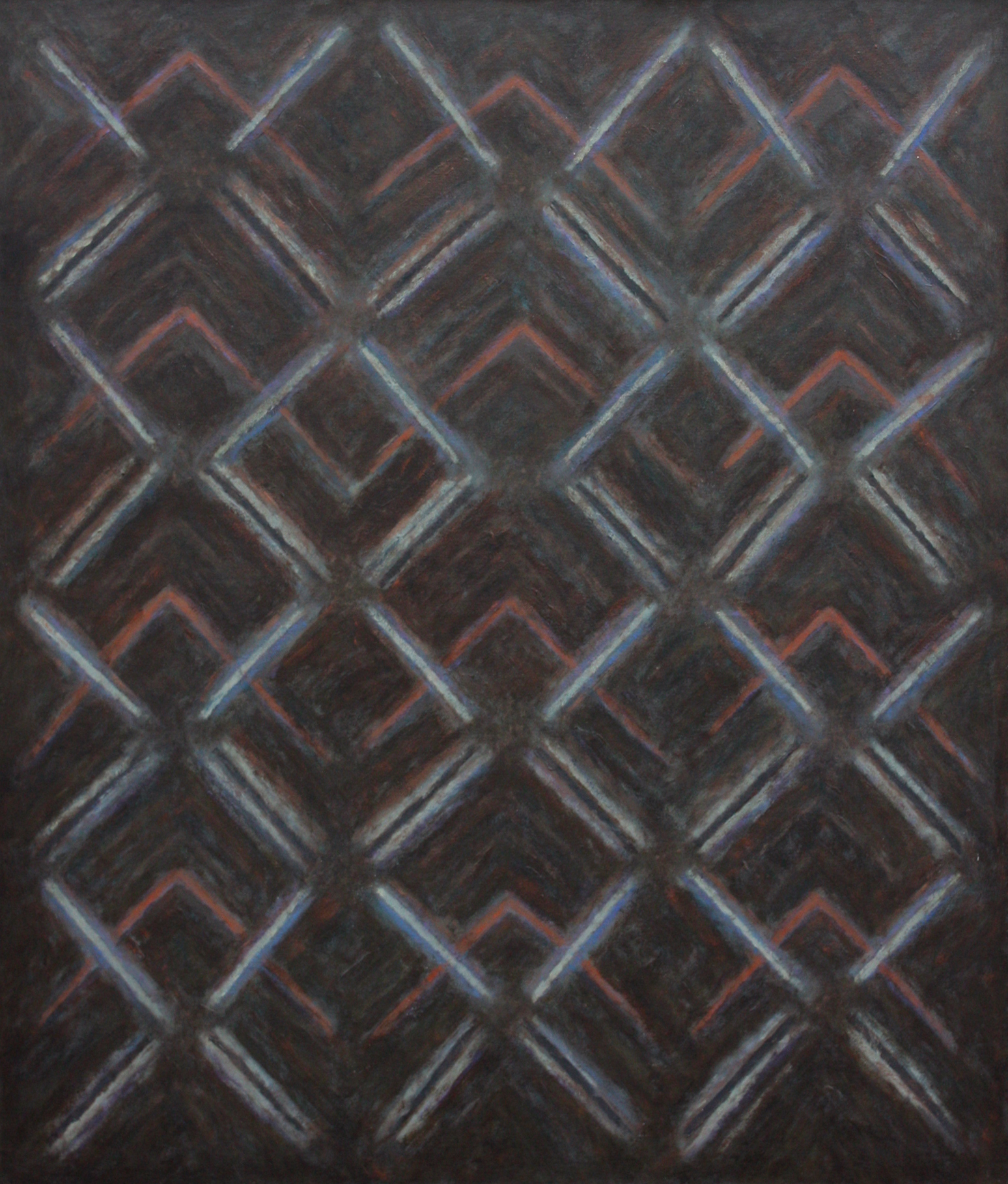 Dvojí v jednom, 2007, 145x125 cm, akryl, plátno