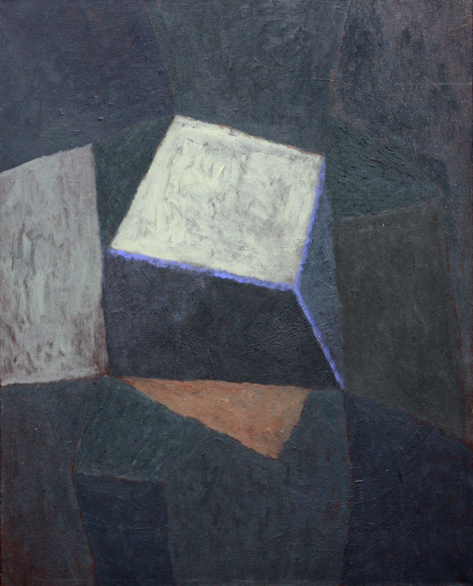 Krystaly, 2010, 75x60 cm, akryl, plátno
