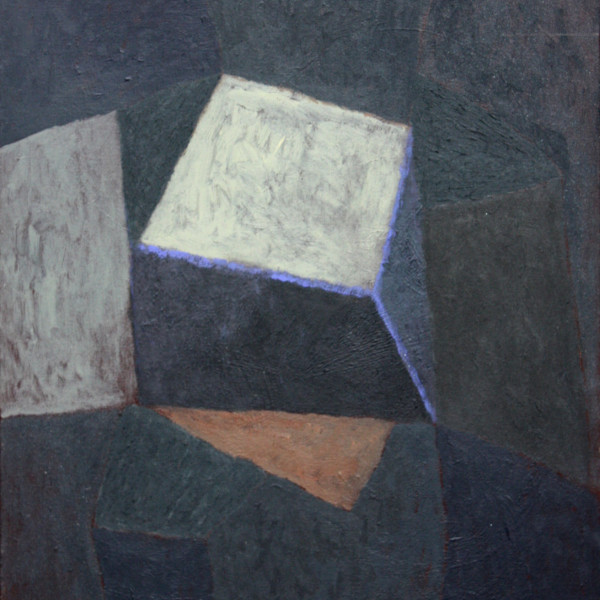 Krystaly, 2010, 75x60 cm, akryl, plátno