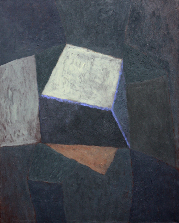 Krystaly, 2010, 75x60 cm, akryl, plátno