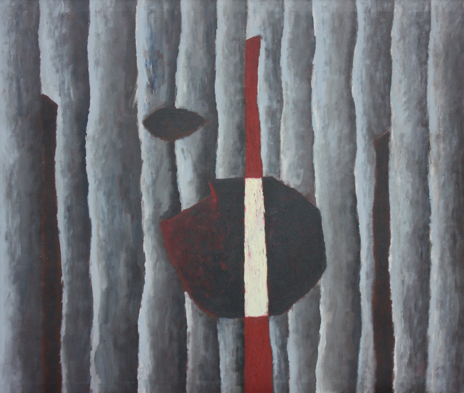 Maják, 2010, 125x145 cm, akryl, plátno
