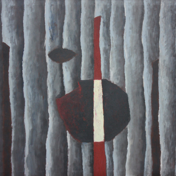 Maják, 2010, 125x145 cm, akryl, plátno