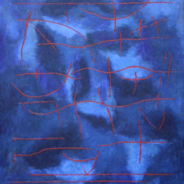 Moře, 2010, 110x95 cm, akryl, plátno