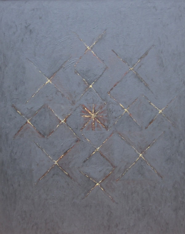Naše hvězda, 2008, 100x80 cm, akryl, plátno