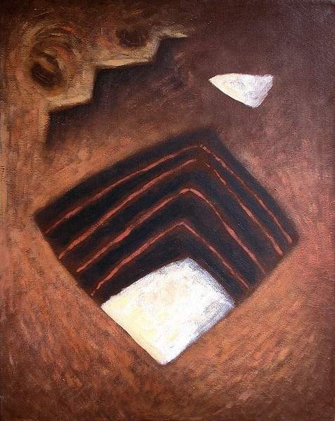 Plující fragmenty, 2002, 74x60