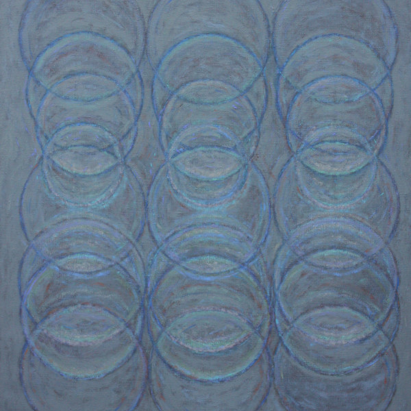 Pohyb, 2006, 145x125 cm, akryl, plátno