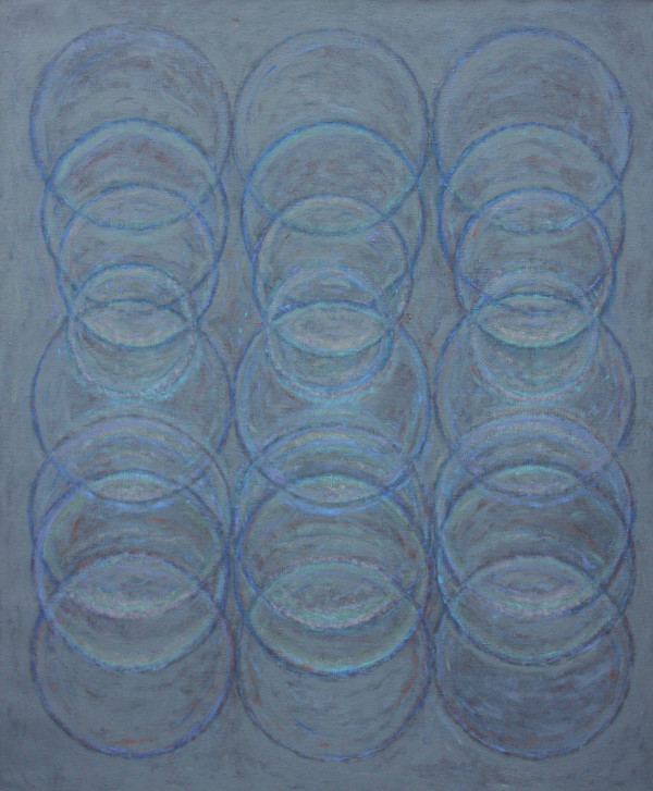 Pohyb, 2006, 145x125 cm, akryl, plátno