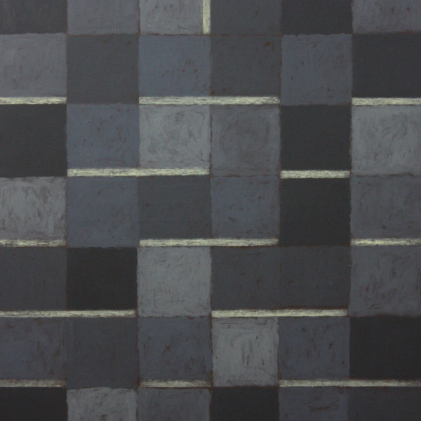 Prostupování, 2006, 110x95 cm, akryl, plátno