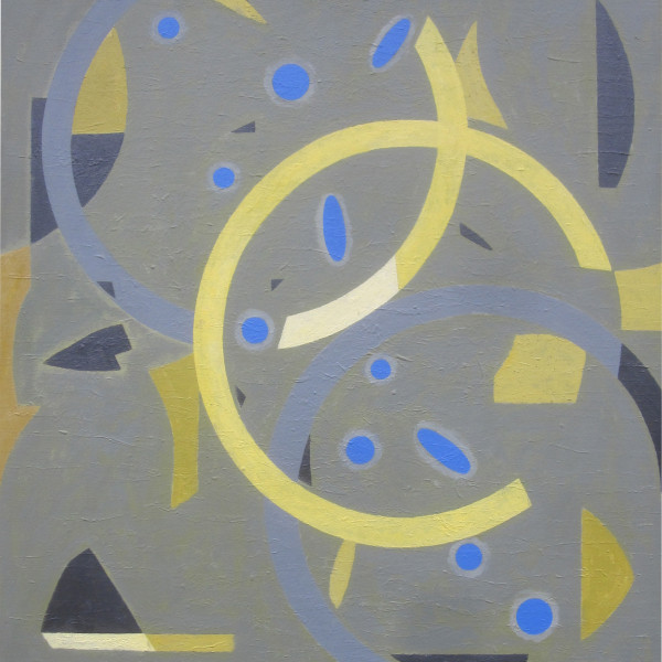 Sicilské gesto, 2014 (10), 90 x 75 cm, akryl, plátno