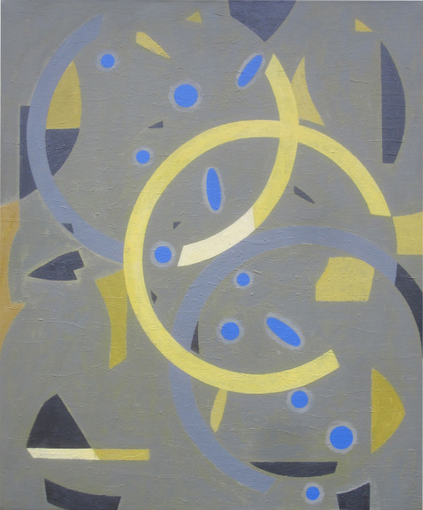 Sicilské gesto, 2014 (10), 90 x 75 cm, akryl, plátno