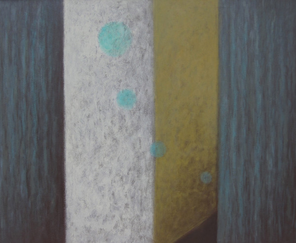 Situace II., 2005, 90x105 cm, akryl, plátno