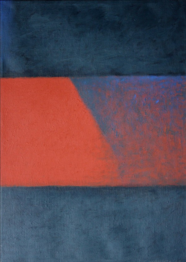 Stůl, 2005, 50x37 cm, akryl, plátno