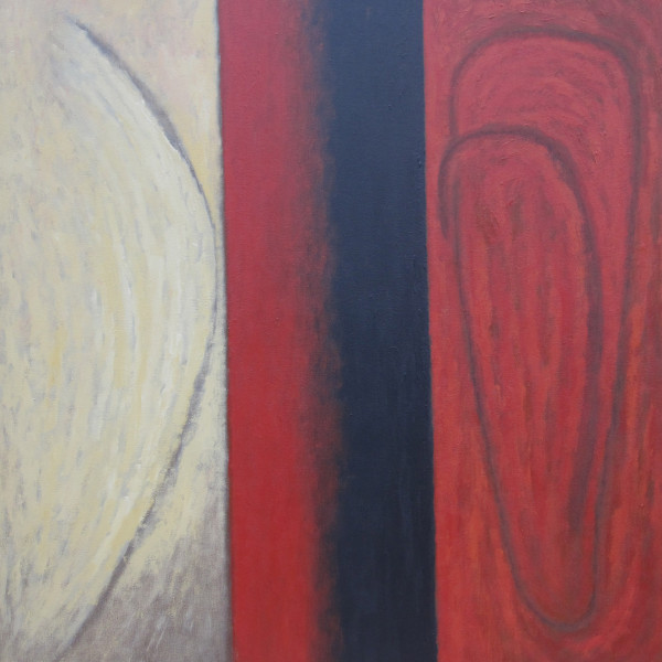 Touha, 2005, 100x95 cm, akryl, plátno