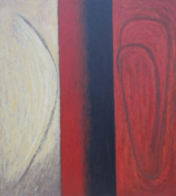 Touha, 2005, 100x95 cm, akryl, plátno